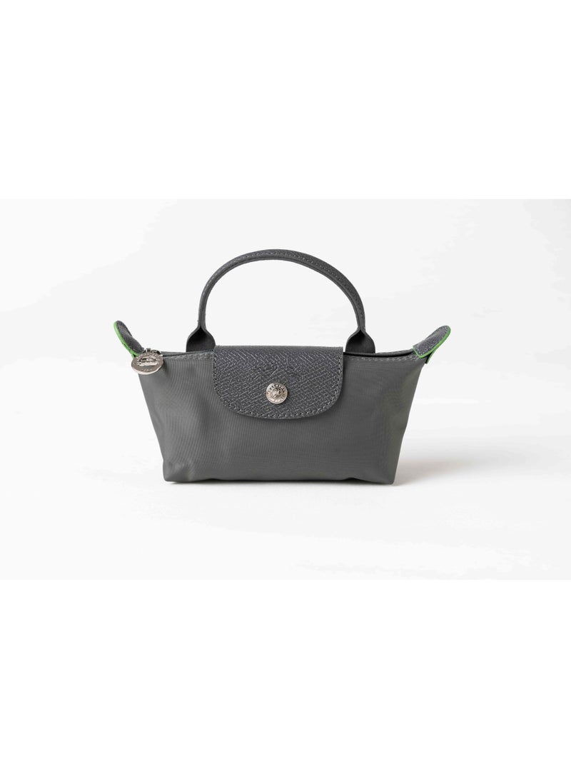 Long French Longchamp Women's  fashion versatile mini makeup bag handbag shoulder bag handheld small bag camera bag Mini Graphite Grey - Image 3